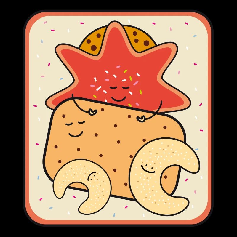 Boîte de biscuits de Noël