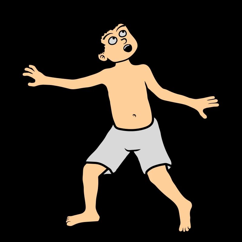 Le garçon a peur