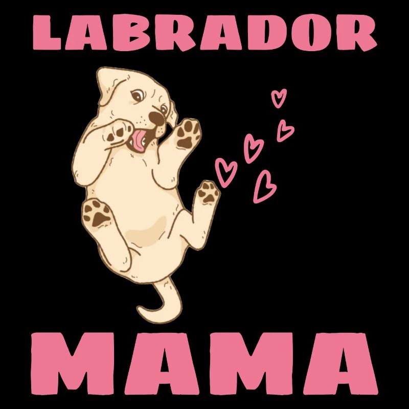 Hunde Labrador Mama Muttertag Geschenk Labrador