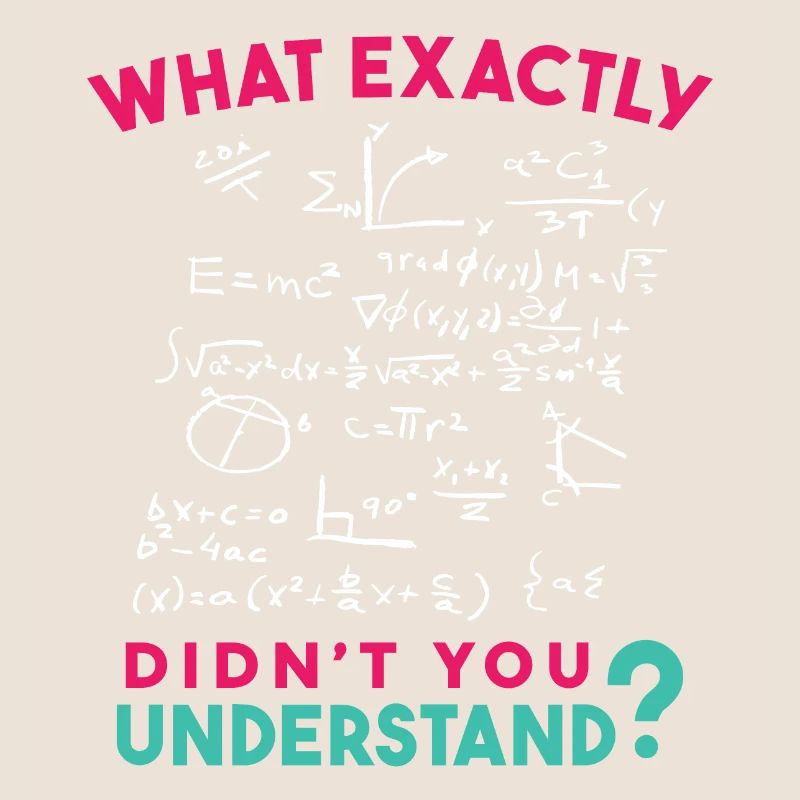 Physics Math Formula Joke