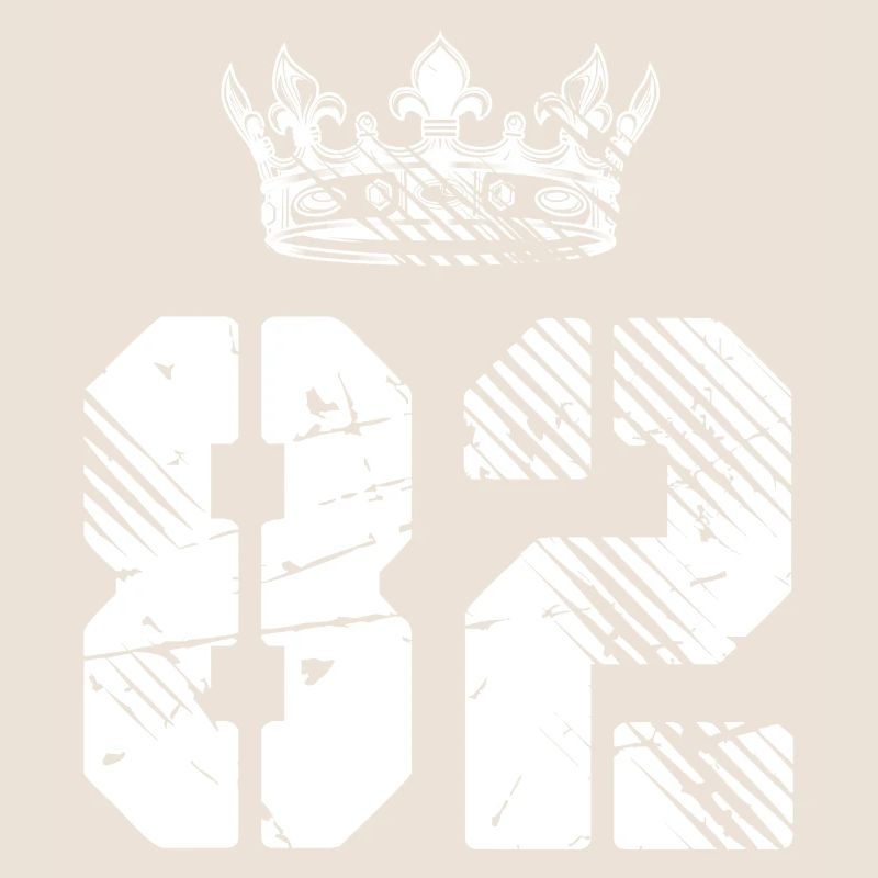 82 Number crown