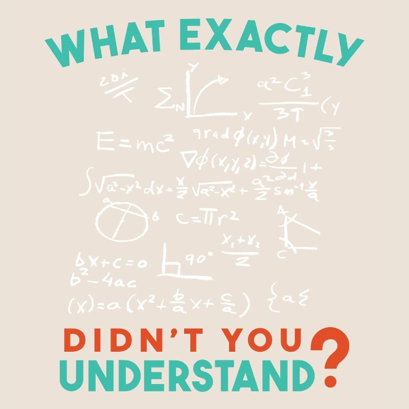 Physics Math Formula Joke