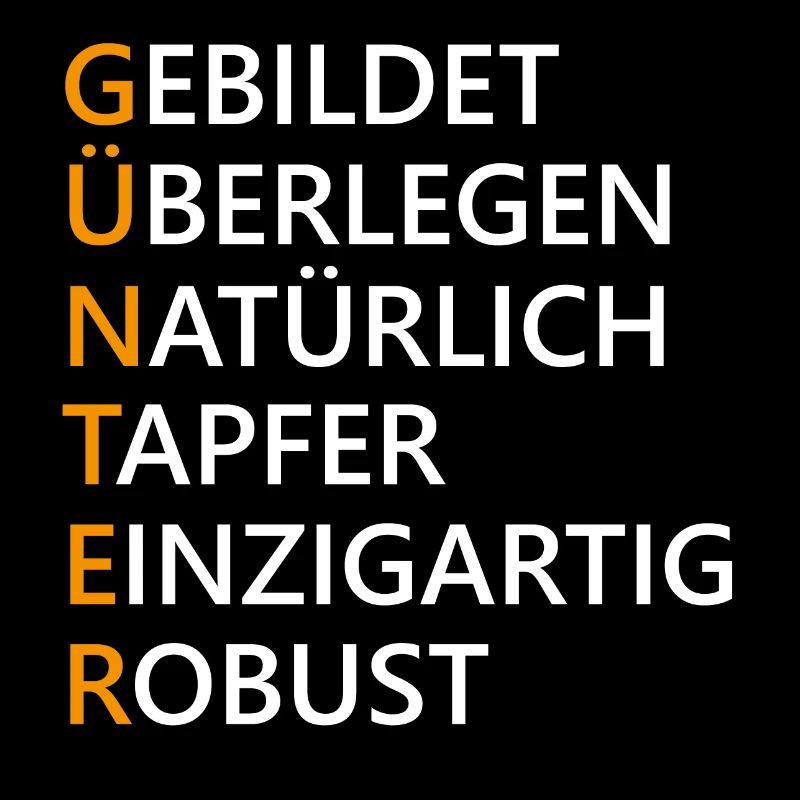 Günter Name Geschenk