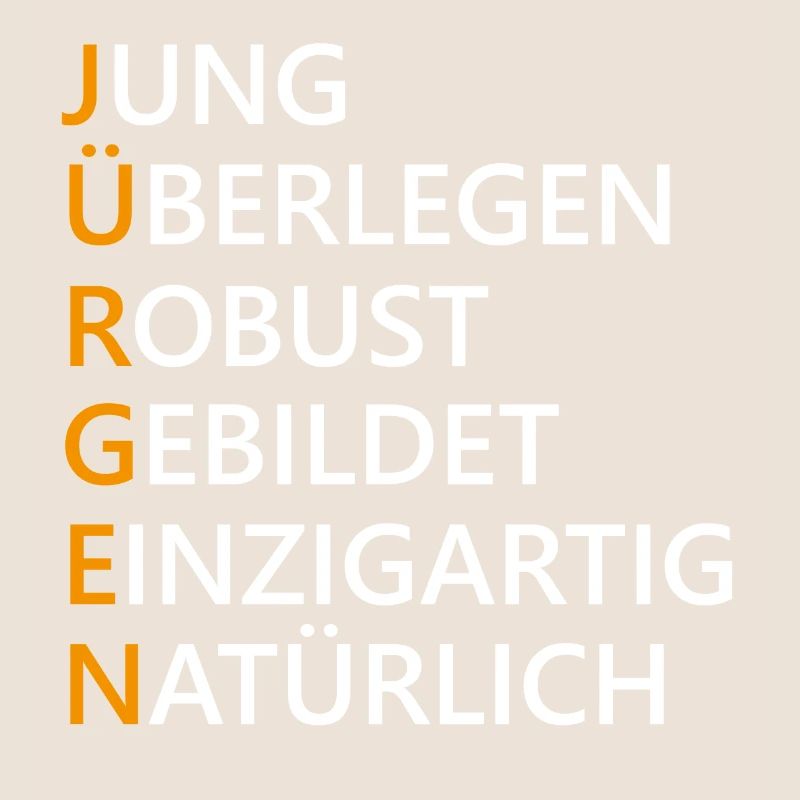 Jürgen Name Geschenk