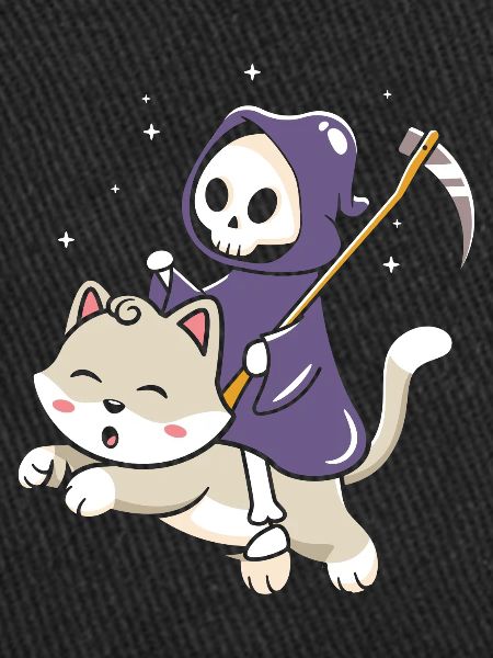 Sorcière chat d’Halloween