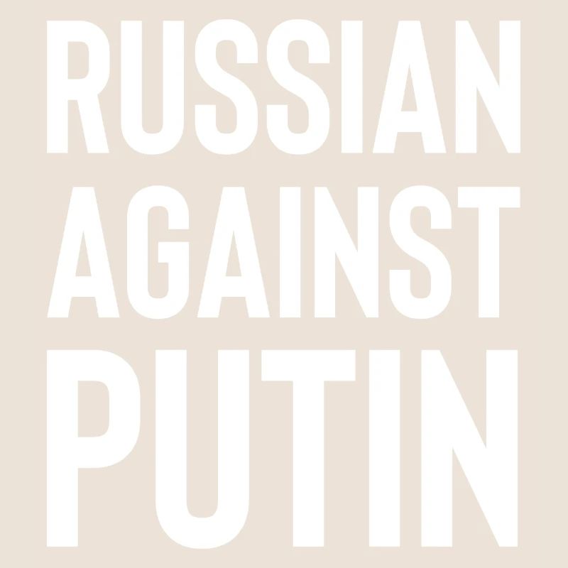 Russe contre Poutine blanc