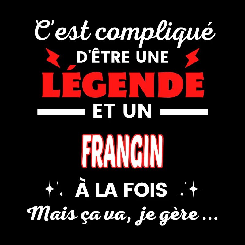 C'est compliqué phrase drôle FRANGIN