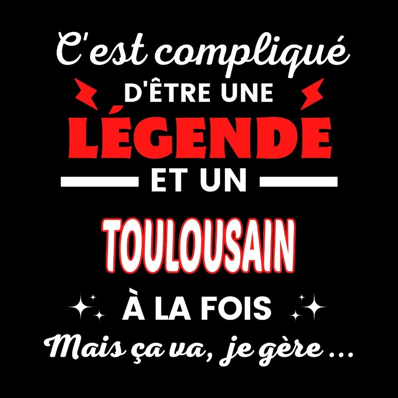 C'est compliqué phrase drôle TOULOUSAIN