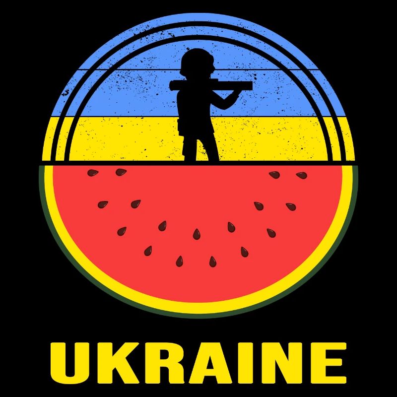 kherson UKRAINE Pastèque « Liberté Ukraine »