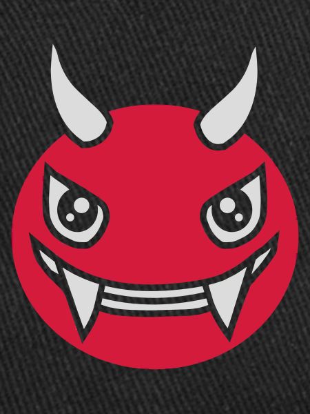 Devil Monster Design Face