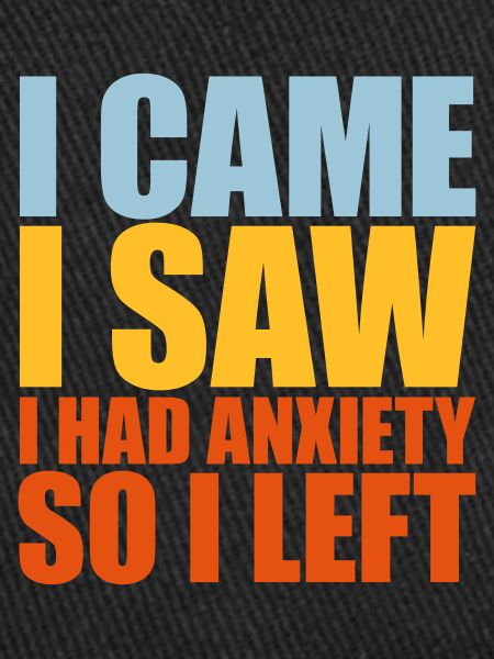 J’avais de l’anxiété en disant