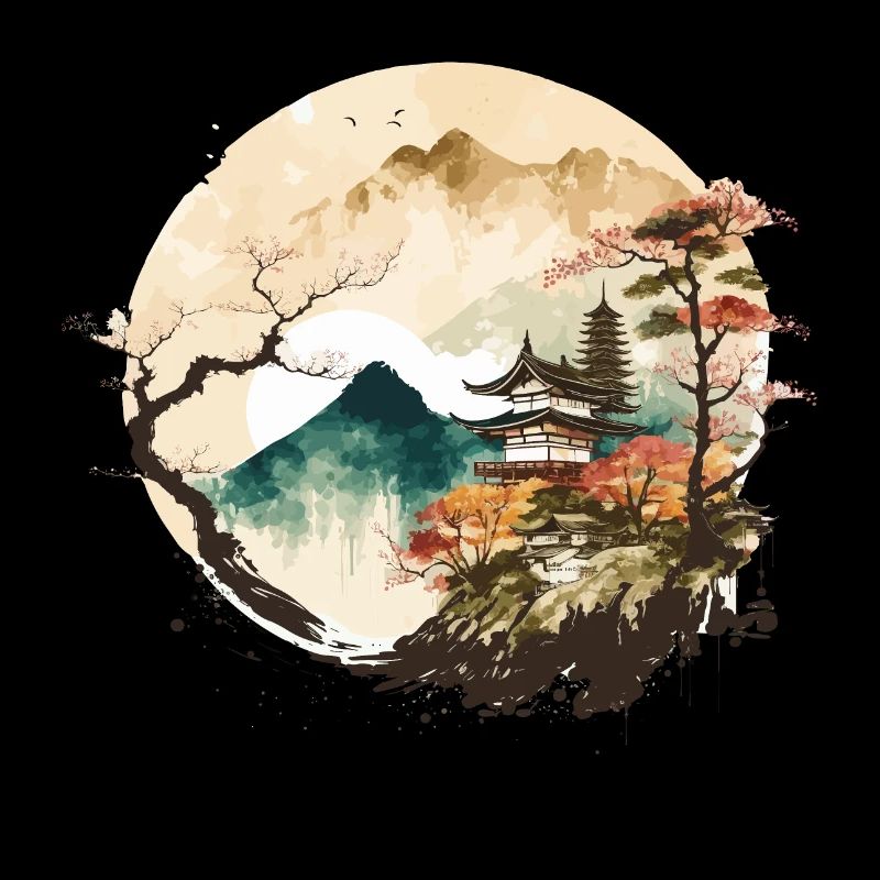 Paysage d’anime