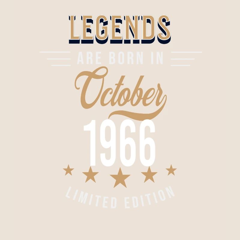 Legends are born in October 1966