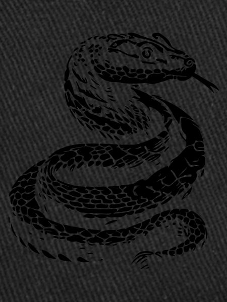 Silhouette de serpent
