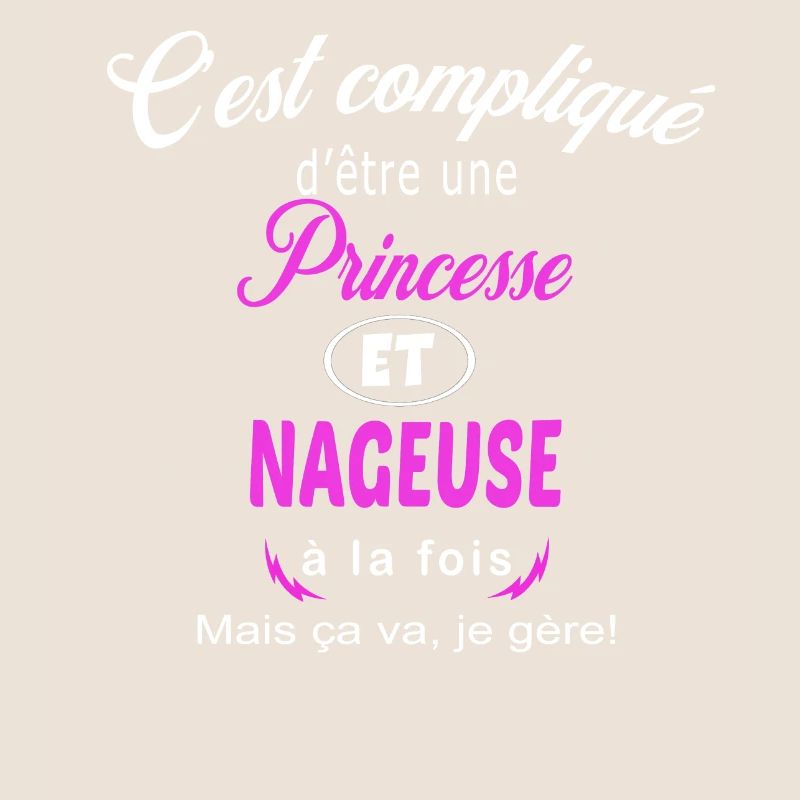 c'est compliqué princesse et nageuse