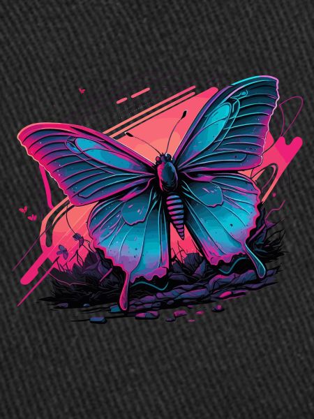 Beauté rétrofuturiste du papillon
