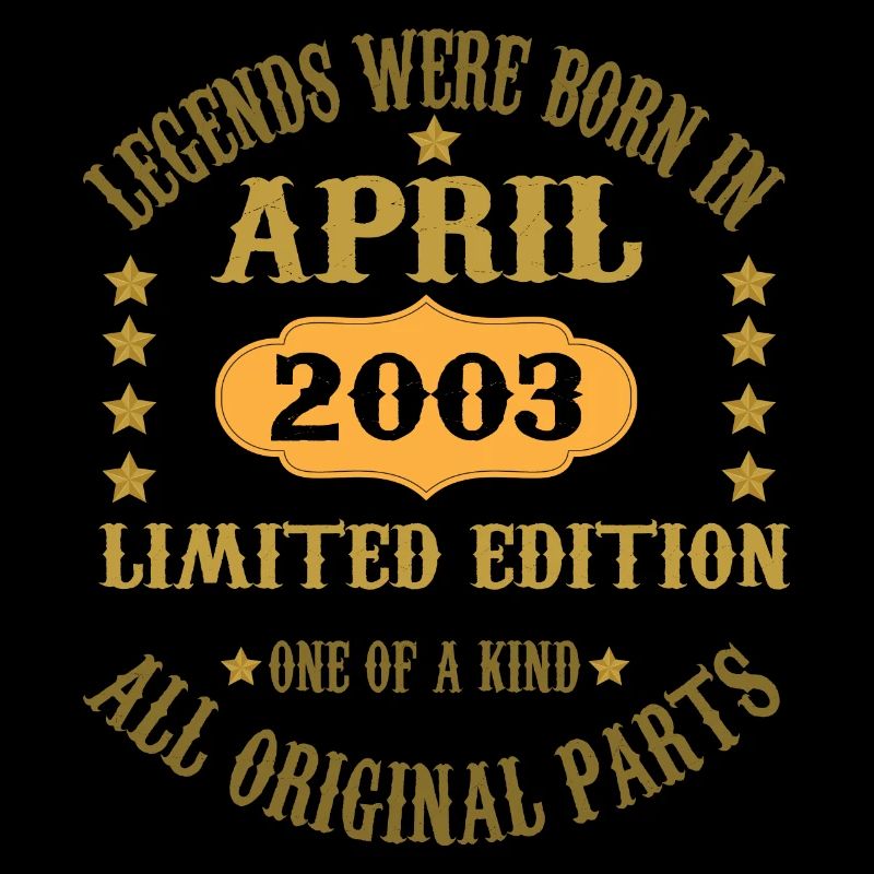 April born 2003 Legends birthday