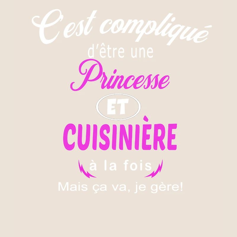 c'est compliqué princesse et cuisinière