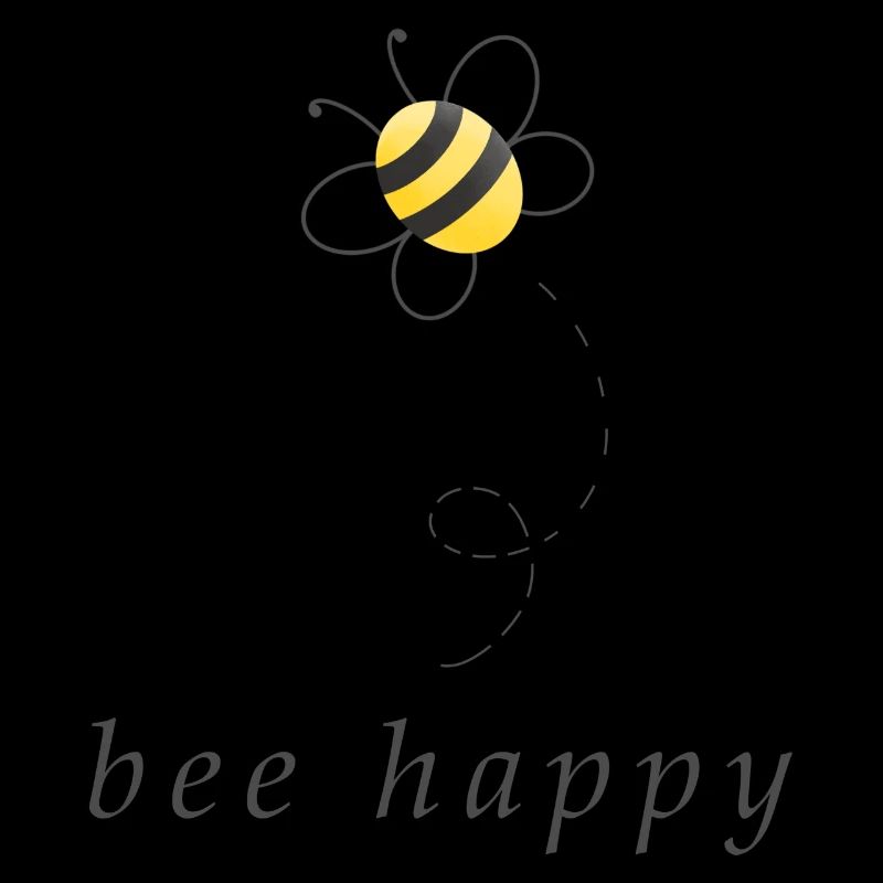 abeille heureuse