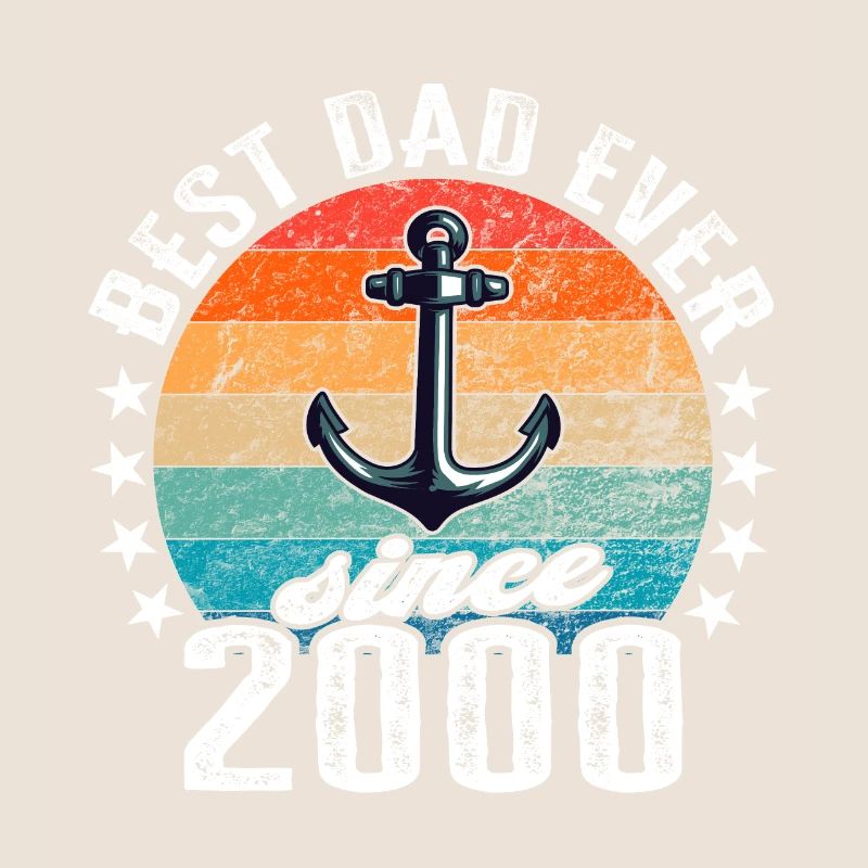 Best dad in the world since 2000 anchor