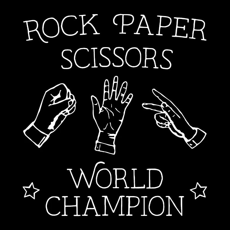 Champion du monde de ciseaux en papier de roche