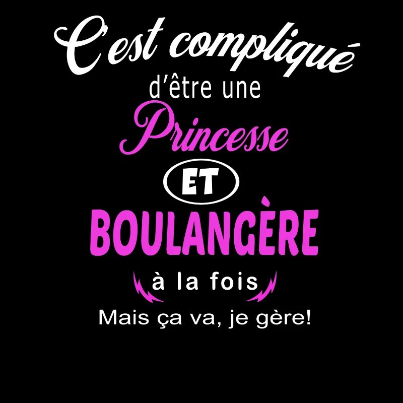 c'est compliqué princesse et boulangère