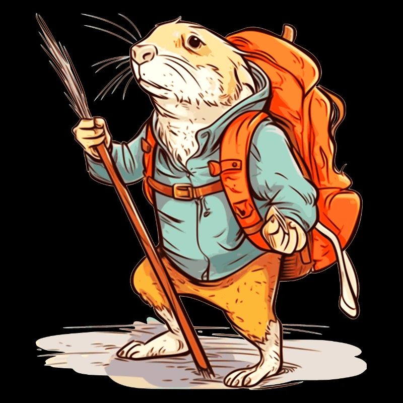 Die wandernde Maulwurfsratte in der Natur