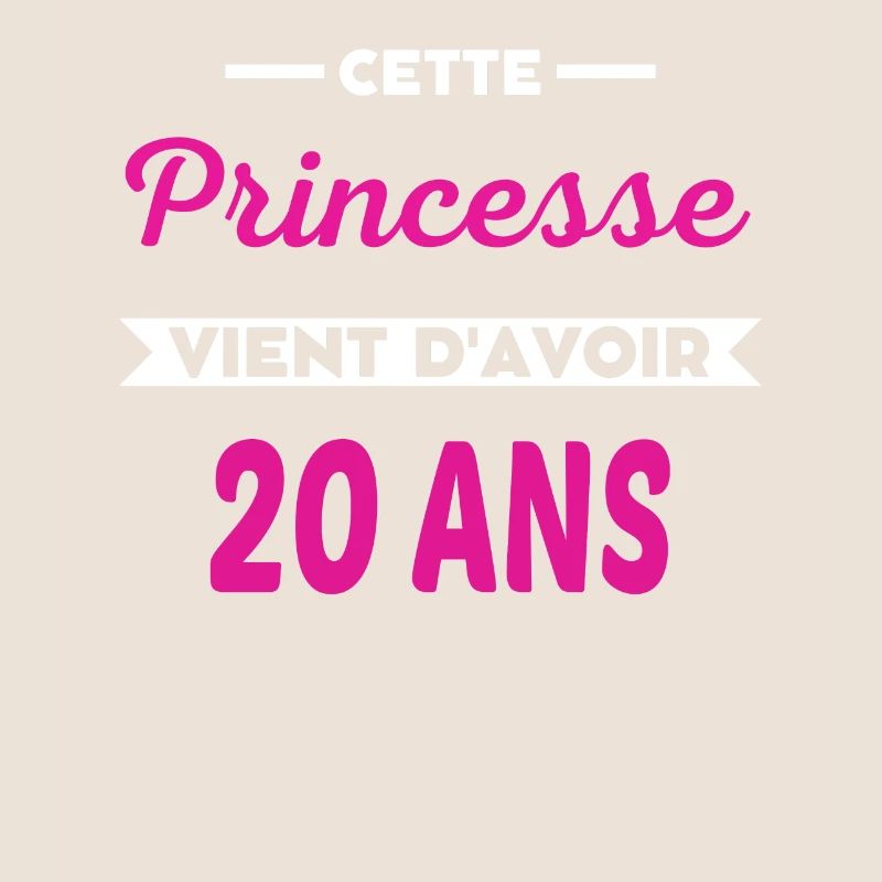 Cette Princesse vient d'avoir 20 ans