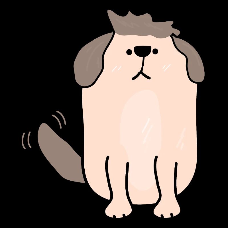 Charmant chiot de compagnie