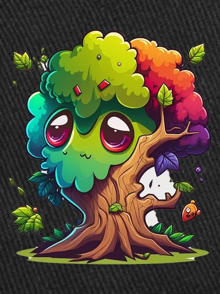 Tree Cartoon Art