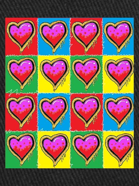 Subway Graffiti Hearts