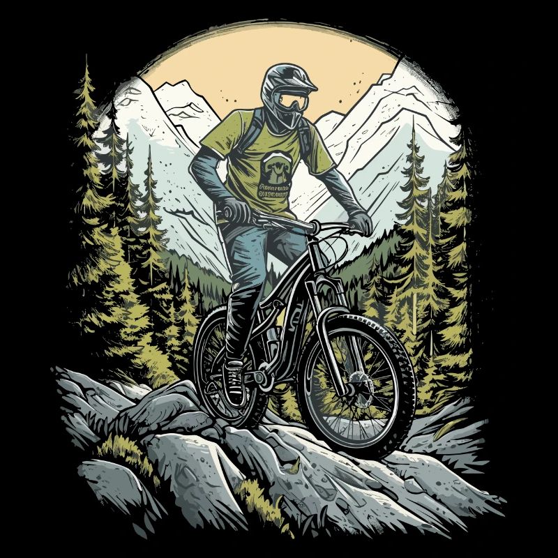 Chemise de descente - VTT VTT Biker Cycling