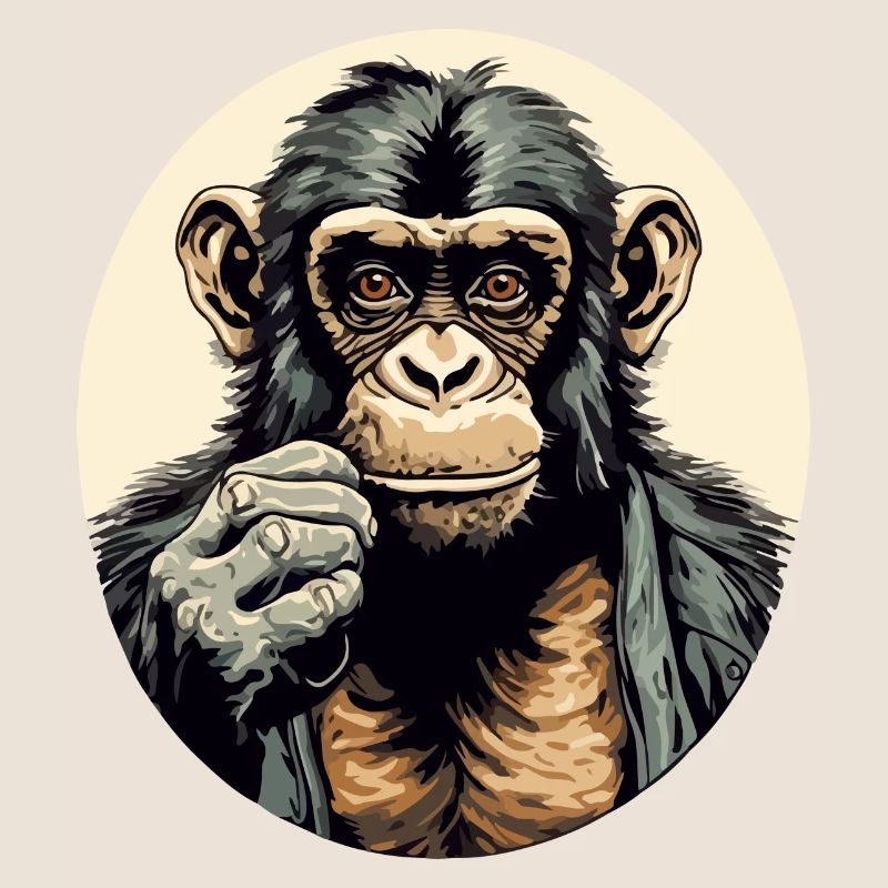 Haki the chimpanzee