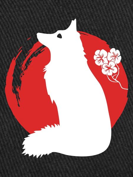 Fox Silhouette Japonais