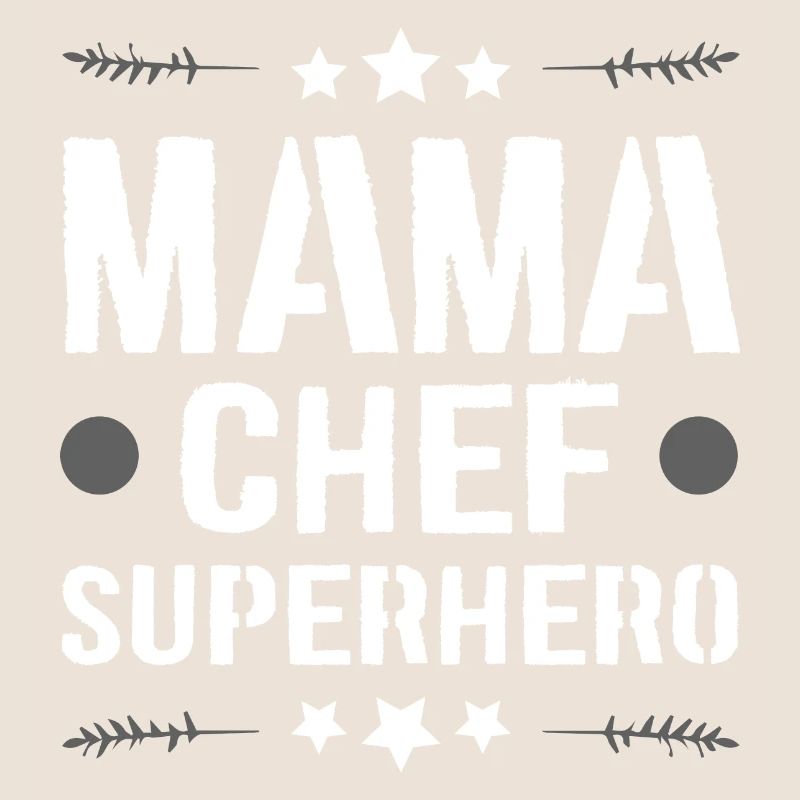 Mama Chef Superheld Mutter