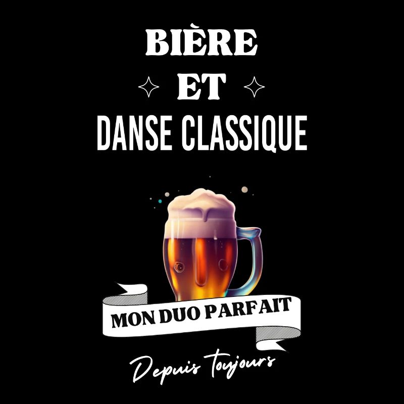 Bière Mon duo parfait depuis et danse classique