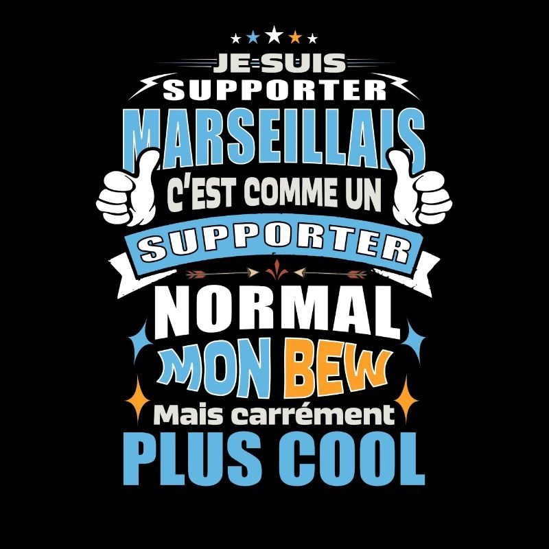 Supporter Marseillais Mon Bew