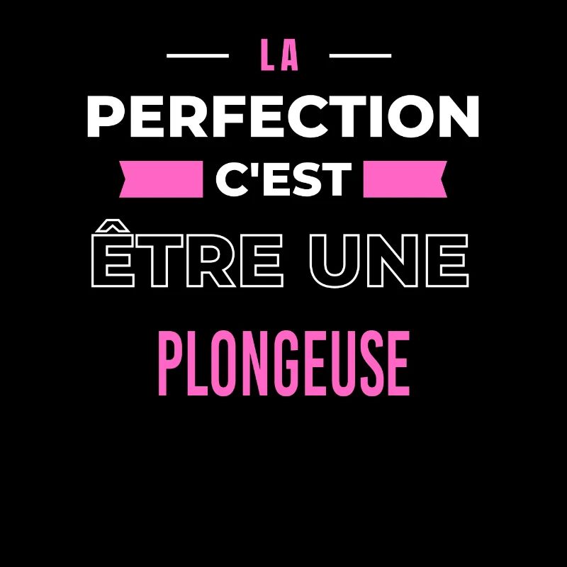 La perfection, c'est être une plongeuse