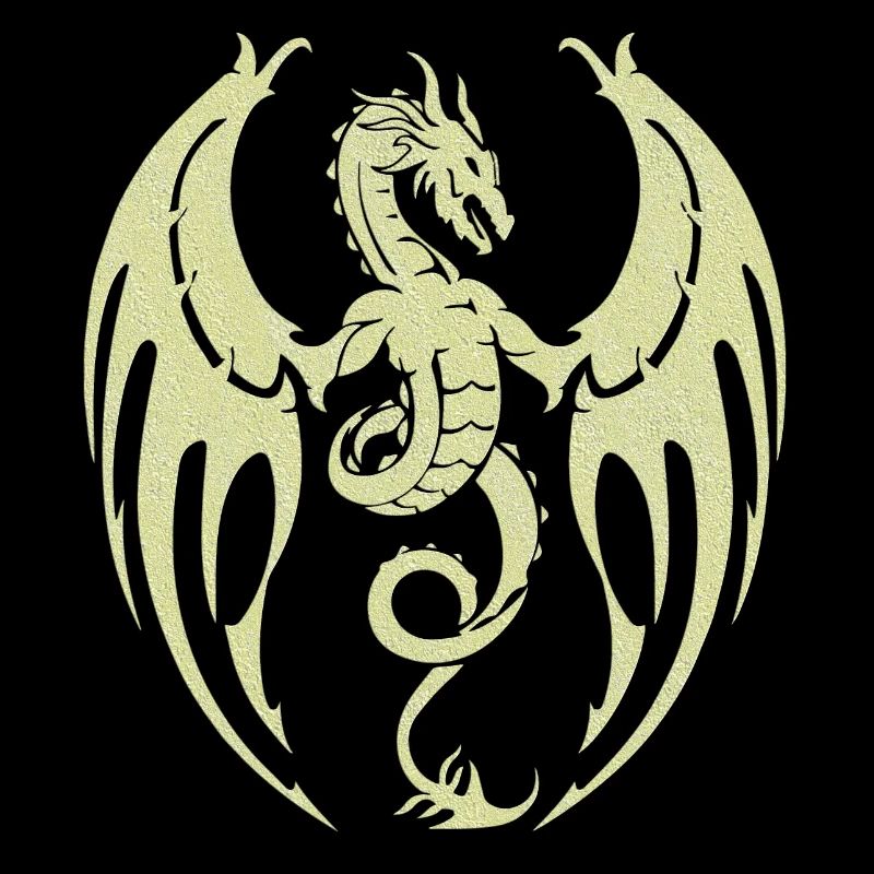 Fantasy Drache Anime Drachenkopf Mythisches Reptil
