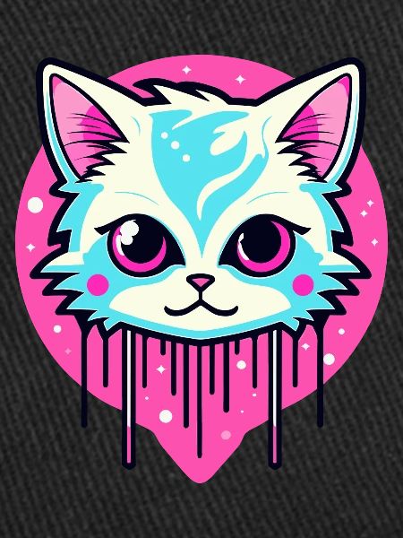 Illustration de chat mignon