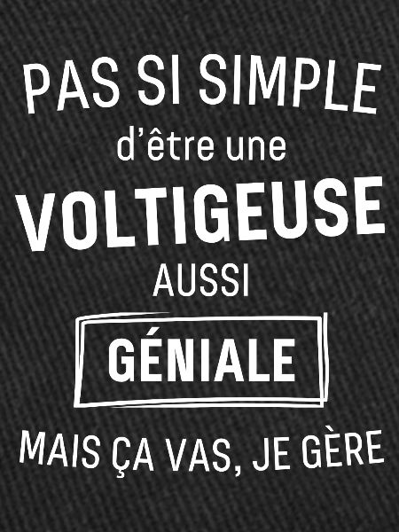 voltigeuse GÉNIALE