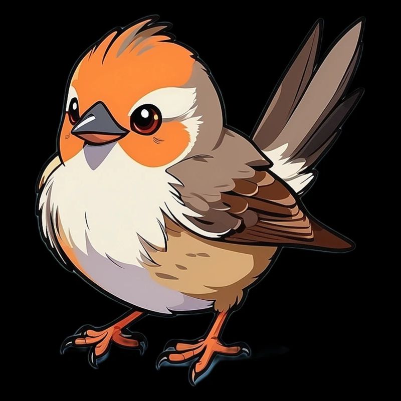 Junger Spatz