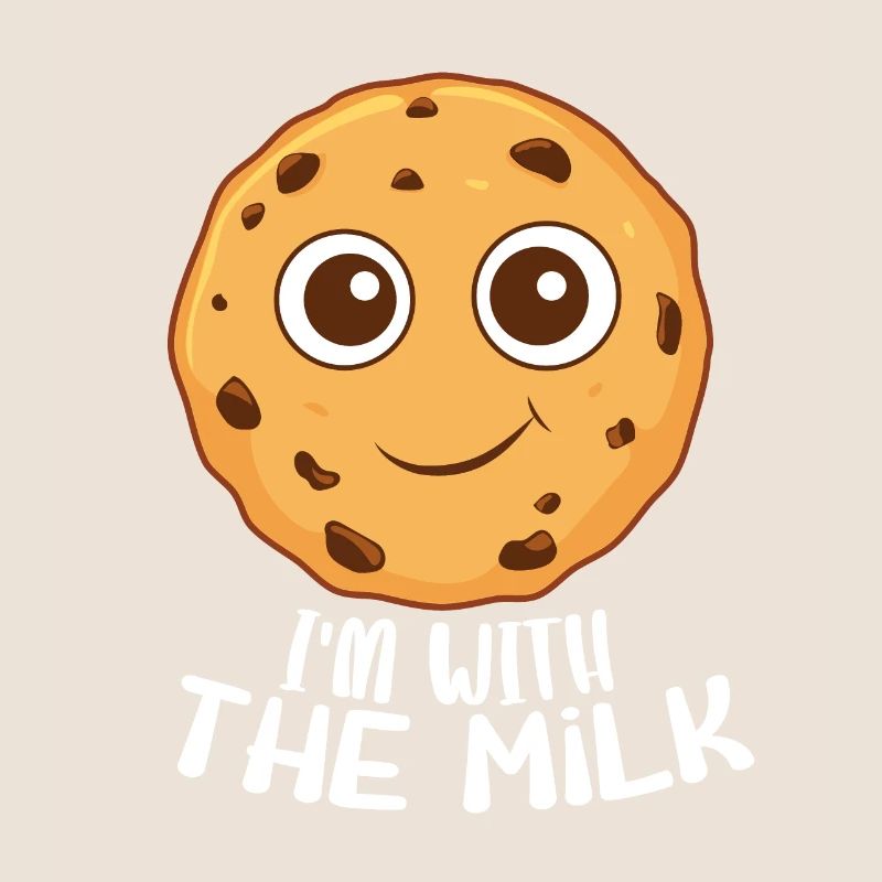 Cookie mignon - Je suis avec le lait