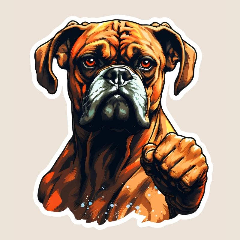 Boxer funny