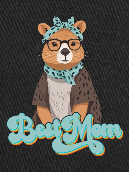 Drôle Capymama Capybara Mère Design