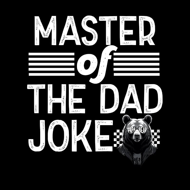 Papa Joke Master Drôle Papa Design Parfait