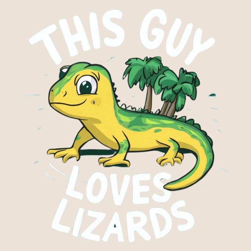This Guy Loves Lizards