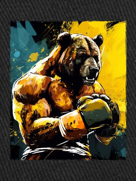 Grizzly Bear Boxer Boxing