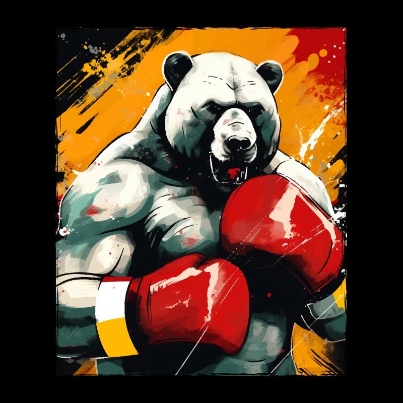 Polar Bear Boxer Boxing Polar Bear Boxing