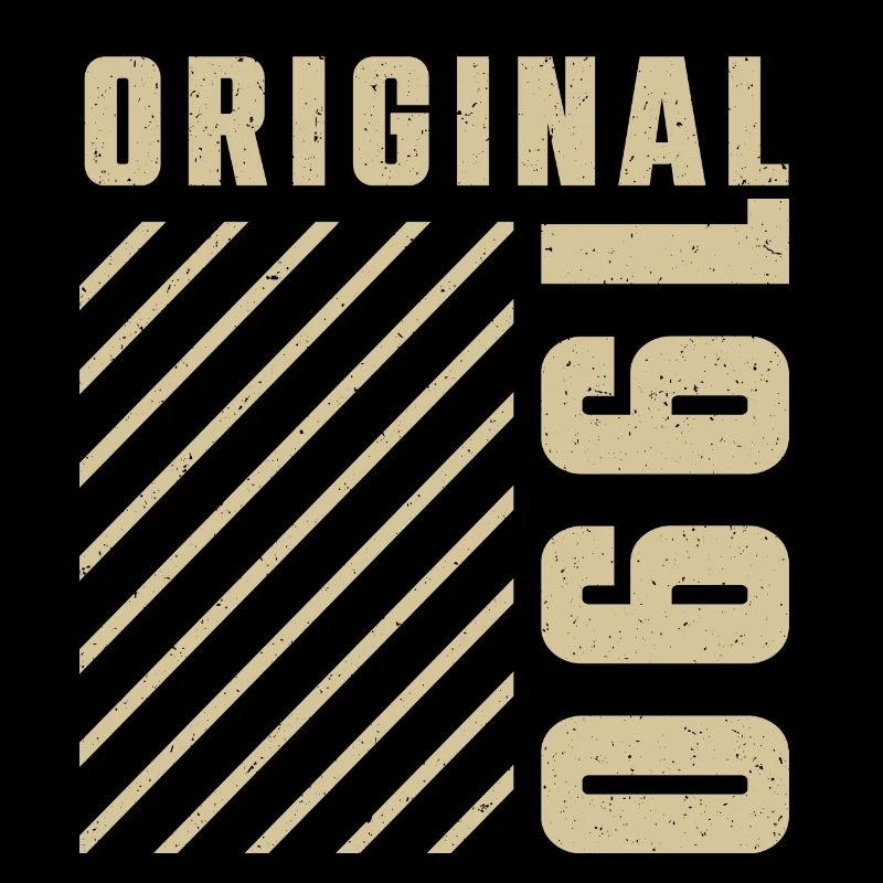 Original 1990 Authentic 1990 Vintage Bursdag